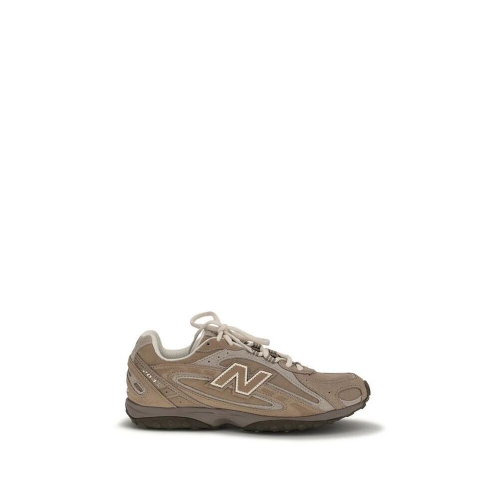 New Balance Brown Calf Leather Bos Taurus Athletic Women's Sneakers
